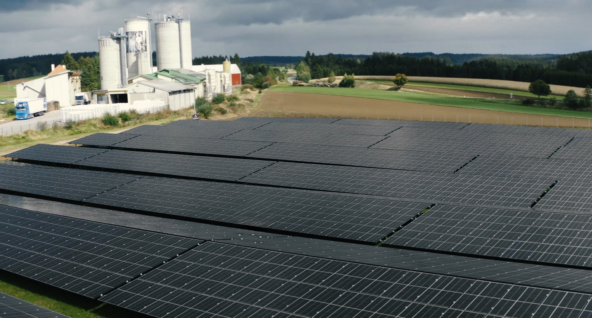 Freiflächen PV-Anlage